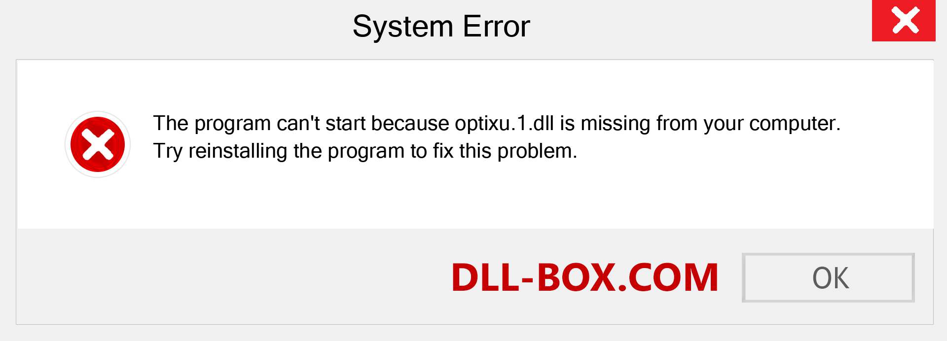 optixu.1.dll file is missing?. Download for Windows 7, 8, 10 - Fix  optixu.1 dll Missing Error on Windows, photos, images